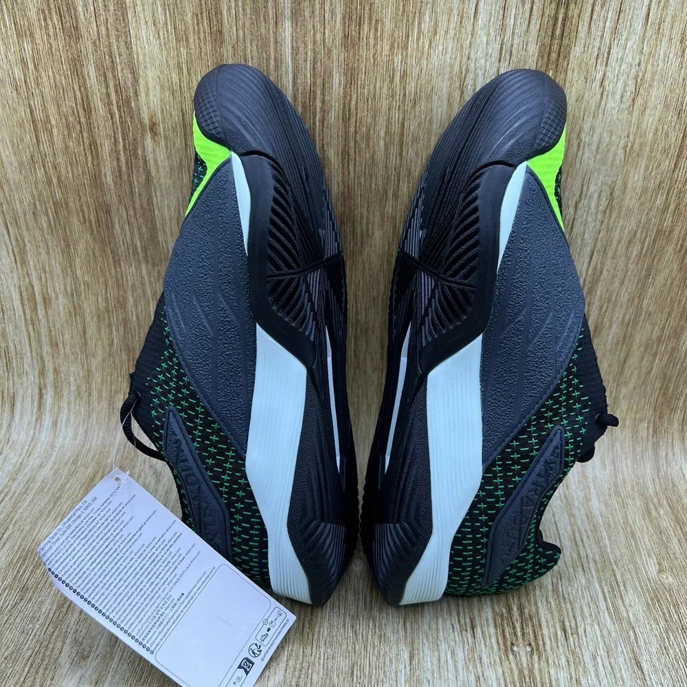 Wilson Rush Pro Extra Duty Mens Size 8.5 Black Lime Green Court Tennis Shoes NEW